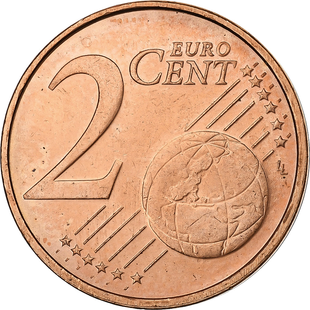 Netherlands, 2 Euro Cent, 2006, Utrecht, Copper Plated Steel, MS(60-62)