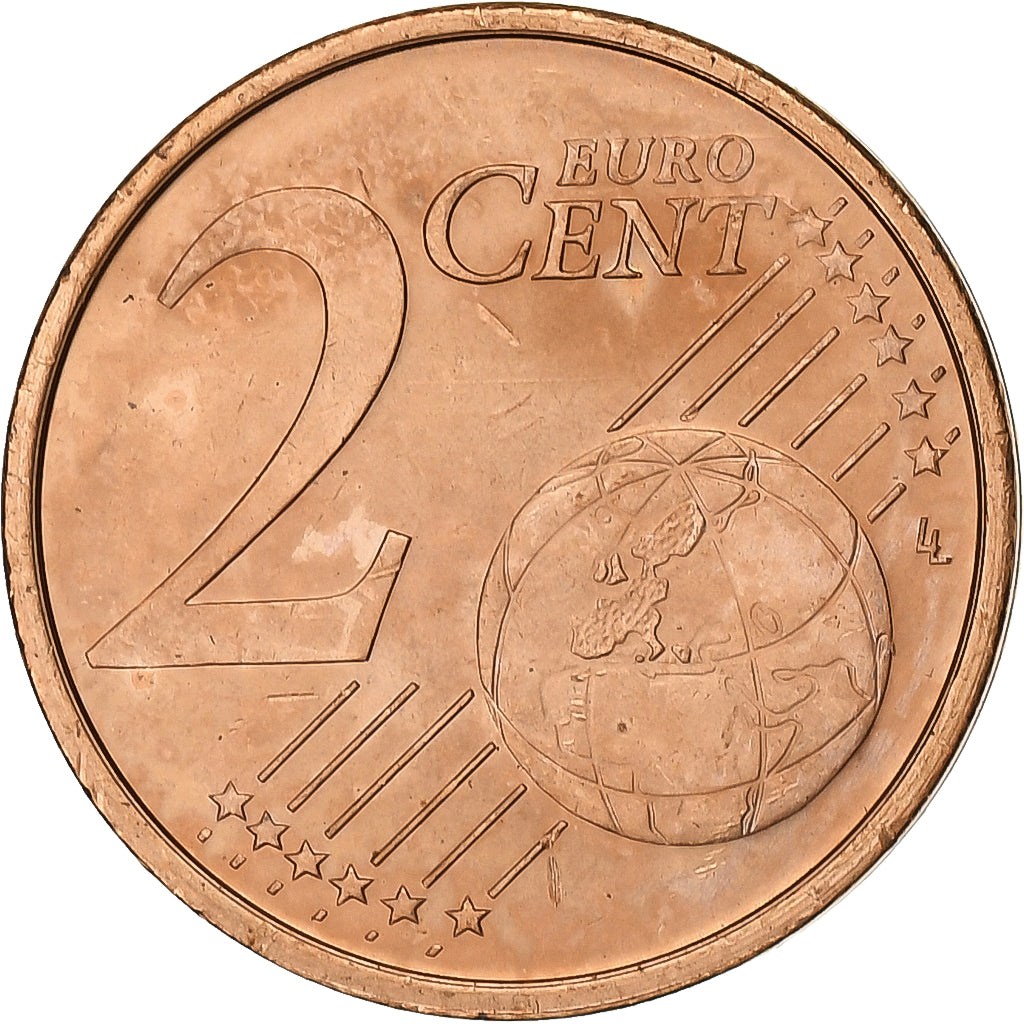 Portugal, 2 Euro Cent, 2004, Lisbon, Copper Plated Steel, PR+