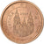 España, 2 Euro Cent, 2004, Madrid, Cobre chapado en acero, EBC+