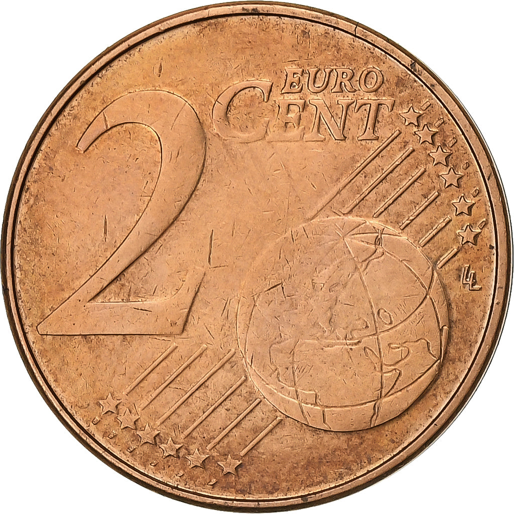 Belgique, 2 Euro Cent, 2004, Bruxelles, Cuivre plaqué acier, SUP+