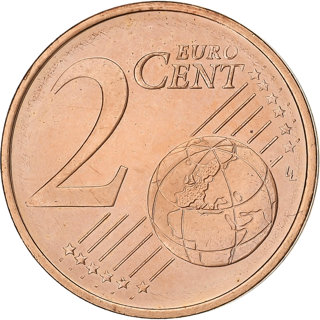 Finlandia, 2 Euro Cent, 2007, Vantaa, Acciaio placcato rame, SPL