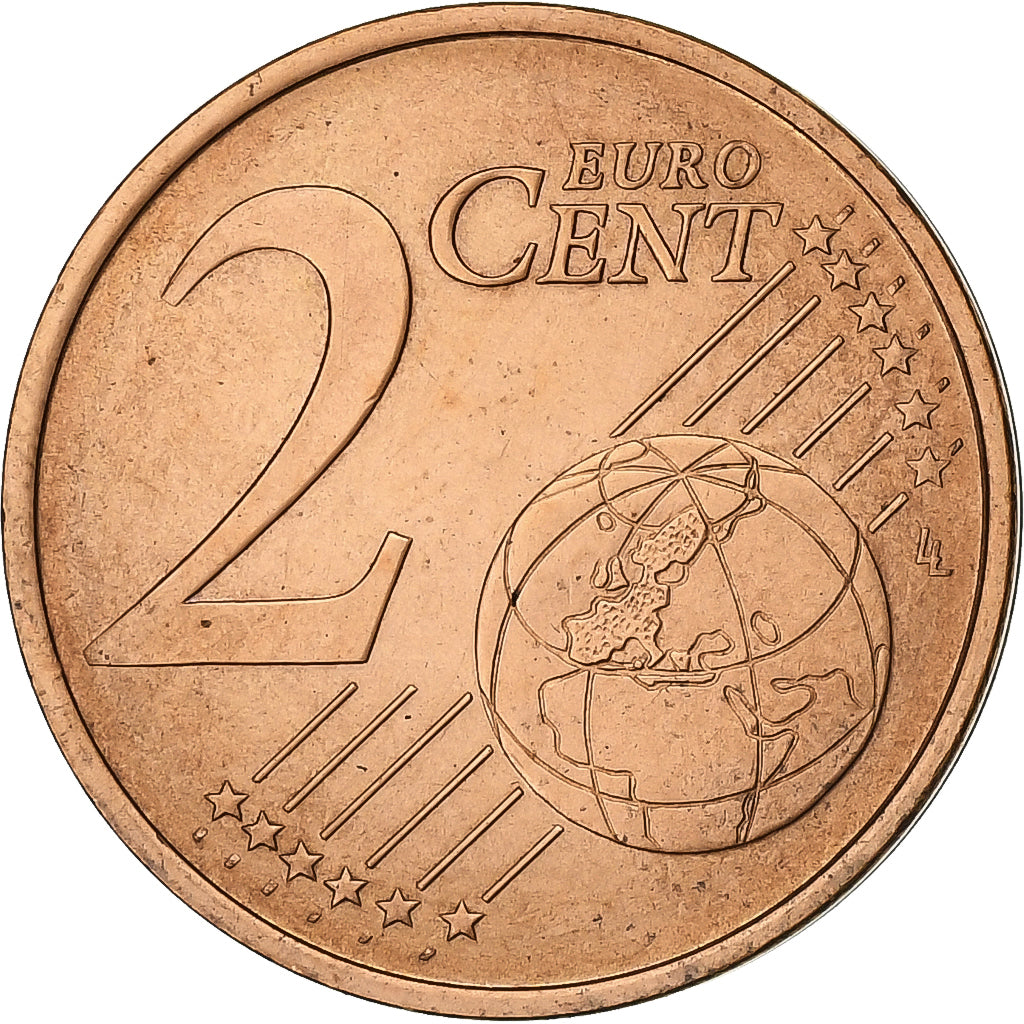 Finlandia, 2 Euro Cent, 2004, Vantaa, Acciaio placcato rame, SPL