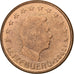 Luxemburg, 5 Euro Cent, 2002, Utrecht, Copper Plated Steel, VZ+