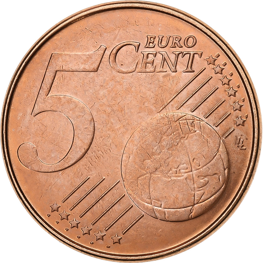 Belgio, 5 Euro Cent, 2006, Brussels, Acciaio placcato rame, SPL