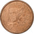 Francia, 5 Euro Cent, 2001, Paris, Cobre chapado en acero, EBC+