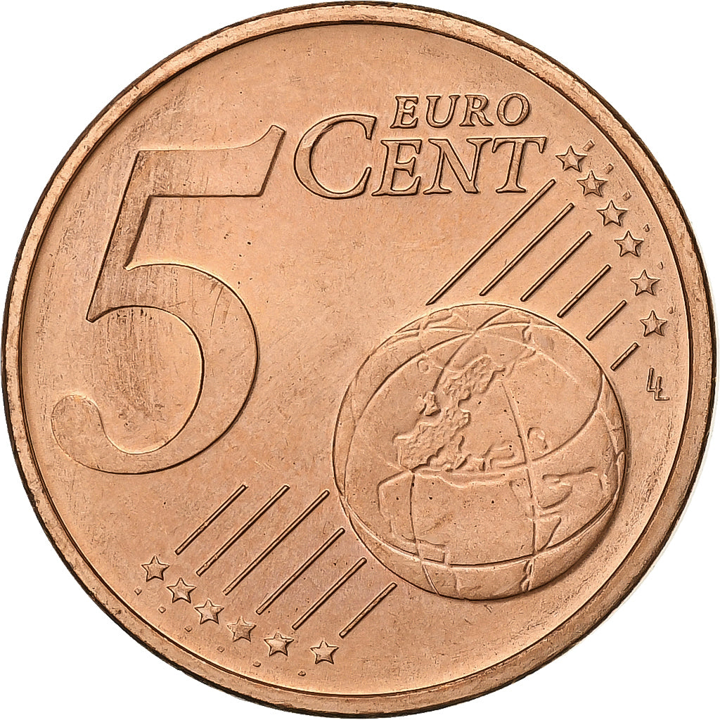 Austria, 5 Euro Cent, 2006, Vienna, Copper Plated Steel, MS(60-62)