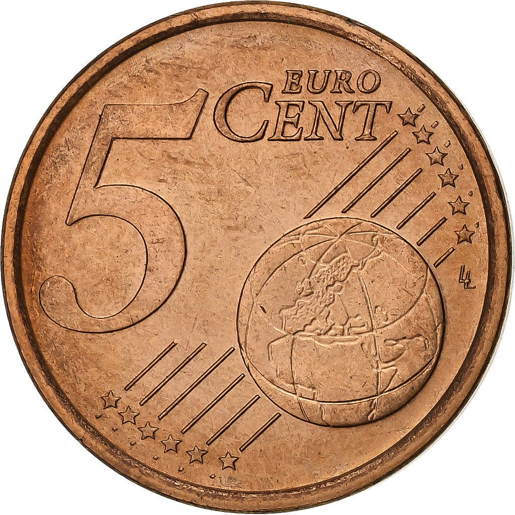 San Marino, 5 Euro Cent, 2004, Rome, Acciaio placcato rame, SPL-