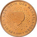 Nederland, 5 Euro Cent, 2001, Utrecht, Copper Plated Steel, PR+