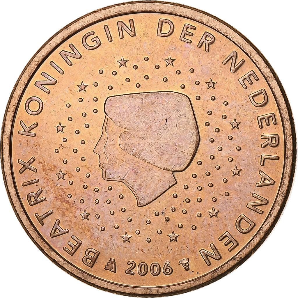 Netherlands, 5 Euro Cent, 2006, Utrecht, Copper Plated Steel, MS(60-62)