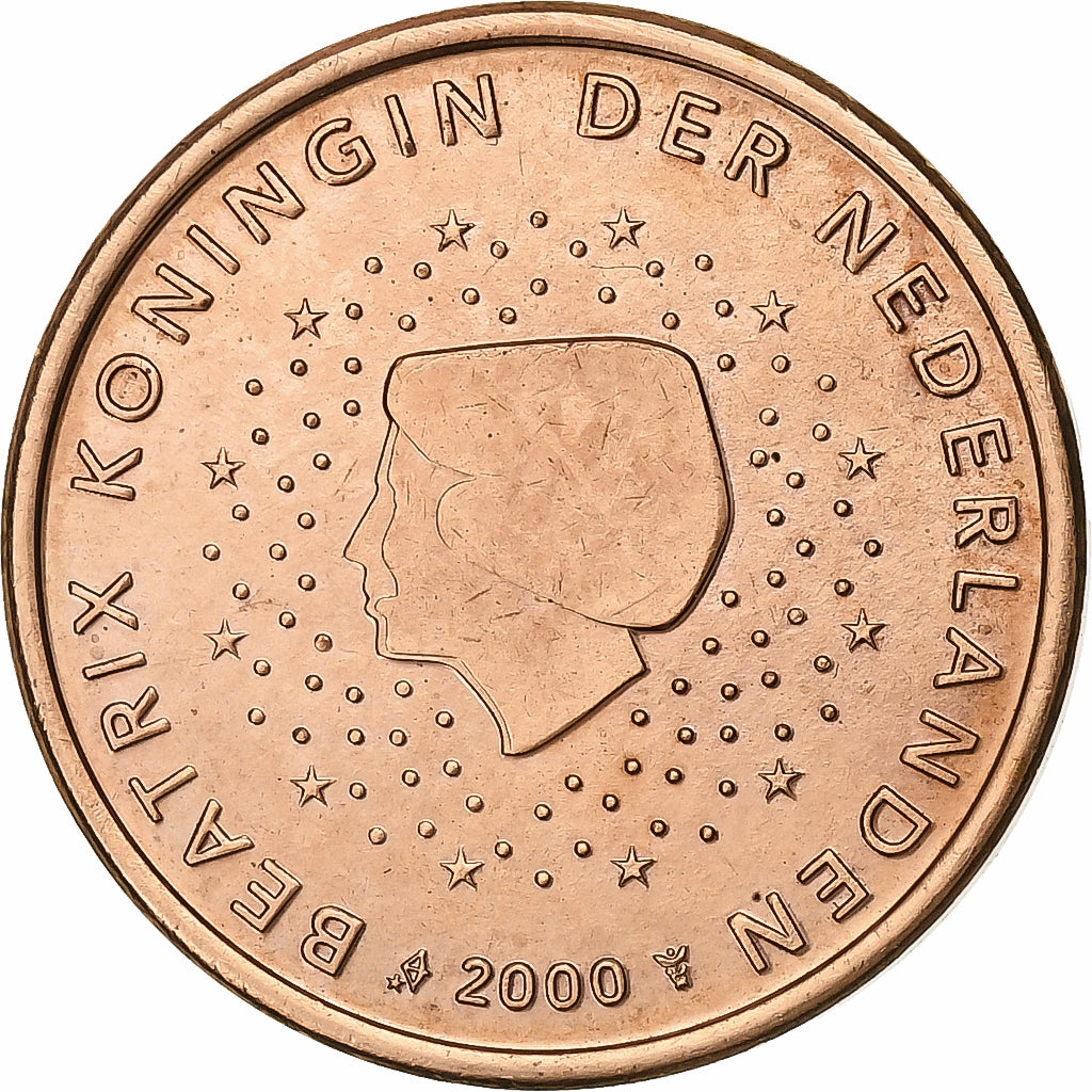 Nederland, 5 Euro Cent, 2000, Utrecht, Copper Plated Steel, PR+