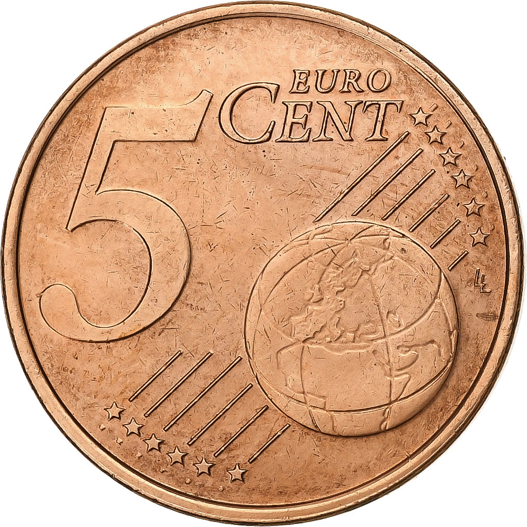 Nederland, 5 Euro Cent, 2000, Utrecht, Copper Plated Steel, PR+