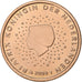 Netherlands, 5 Euro Cent, 2008, Utrecht, Copper Plated Steel, MS(60-62)