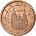 España, 5 Euro Cent, 2003, Madrid, Cobre chapado en acero, EBC+