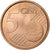 España, 5 Euro Cent, 2003, Madrid, Cobre chapado en acero, EBC+