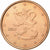 Finlandia, 5 Euro Cent, 2007, Vantaa, Miedź platerowana stalą, MS(60-62)