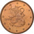 Finlandia, 5 Euro Cent, 1999, Vantaa, Miedź platerowana stalą, MS(60-62)