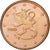 Finlandia, 5 Euro Cent, 2000, Vantaa, Miedź platerowana stalą, EF(40-45)