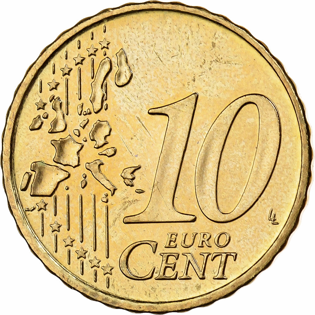 Portugal, 10 Euro Cent, 2006, Lisbon, Nordic gold, MS(60-62)