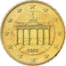 Germania, 10 Euro Cent, 2002, Hambourg, Nordic gold, SPL