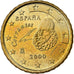 Spanje, 10 Euro Cent, 2000, Madrid, Nordic gold, PR+