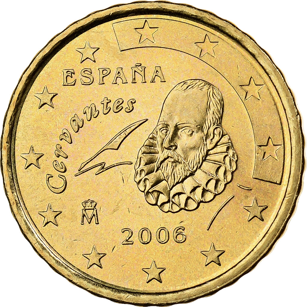 Hiszpania, 10 Euro Cent, 2006, Madrid, Nordic gold, MS(60-62)