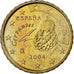 Espanha, 10 Euro Cent, 2004, Madrid, Nordic gold, MS(60-62)
