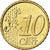 Finlandia, 10 Euro Cent, 2001, Vantaa, Nordic gold, MS(60-62)