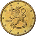 Finlandia, 10 Euro Cent, 2005, Vantaa, Nordic gold, MS(60-62)