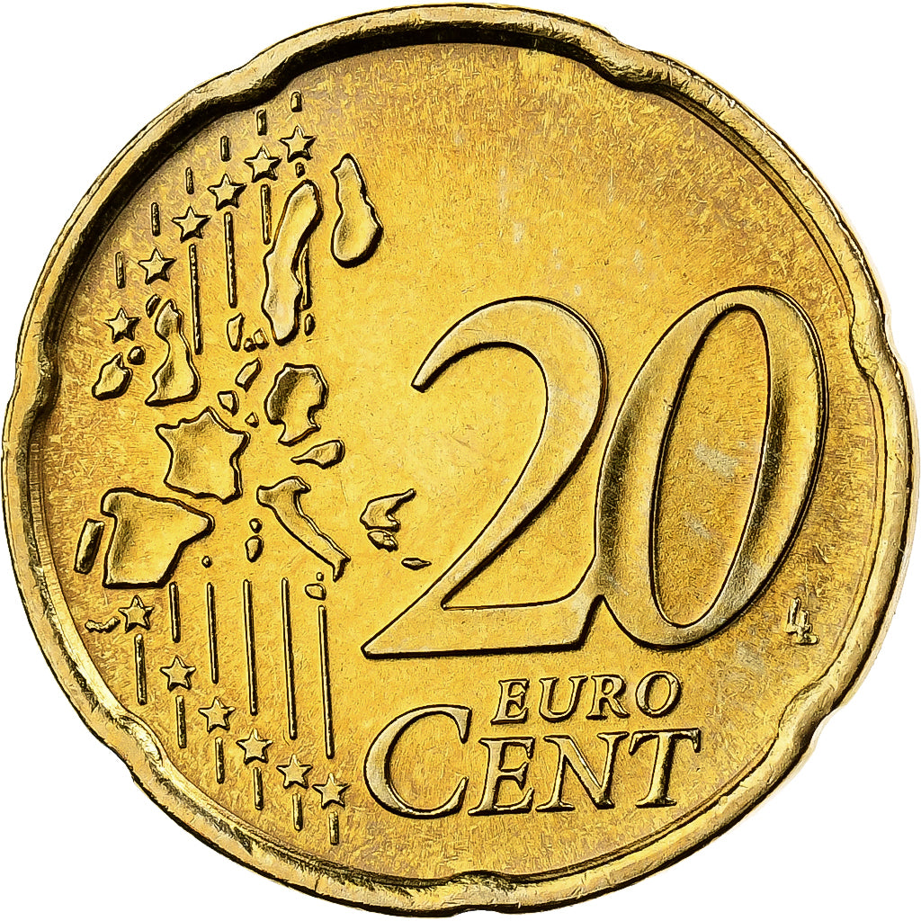 San Marino, 20 Euro Cent, 2005, Rome, Nordic gold, SPL