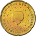 Netherlands, 20 Euro Cent, 2001, Utrecht, Nordic gold, MS(60-62)
