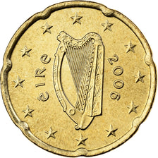 Ierland, 20 Euro Cent, 2006, Dublin, Nordic gold, PR+