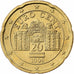 Austria, 20 Euro Cent, 2006, Vienna, Nordic gold, MS(60-62)