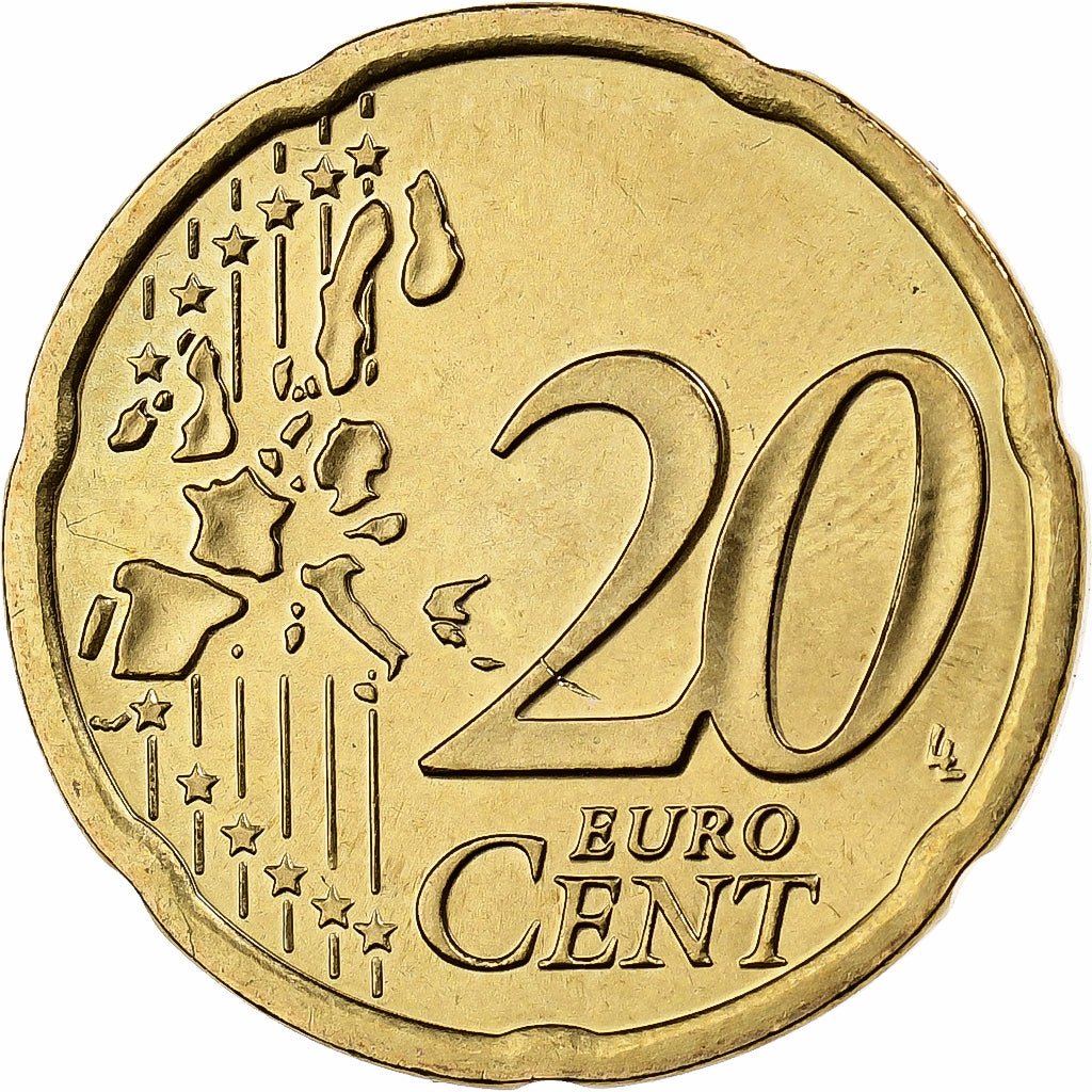 Austria, 20 Euro Cent, 2006, Vienna, Nordic gold, MS(60-62)