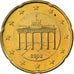Alemanha, 20 Euro Cent, 2002, Stuttgart, Nordic gold, MS(60-62)