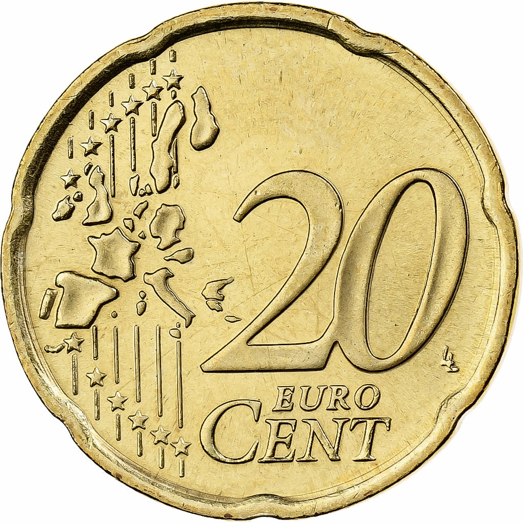 Finlandia, 20 Euro Cent, 2006, Vantaa, Nordic gold, SPL