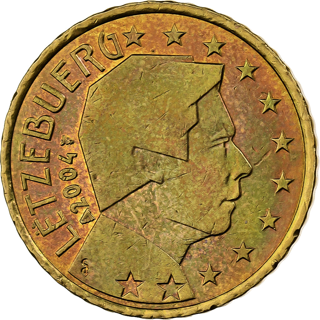 Luxemburg, 50 Euro Cent, 2004, Utrecht, Nordic gold, VZ+