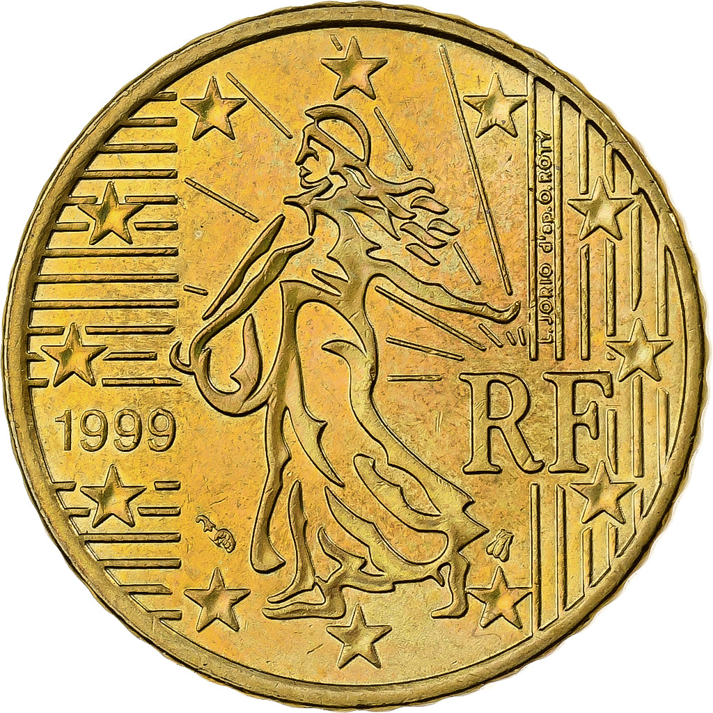 Francia, 50 Euro Cent, 1999, Paris, Nordic gold, EBC+