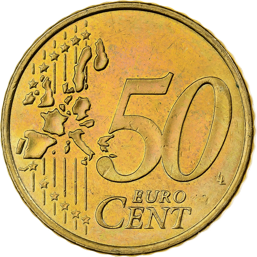 Francia, 50 Euro Cent, 1999, Paris, Nordic gold, EBC+