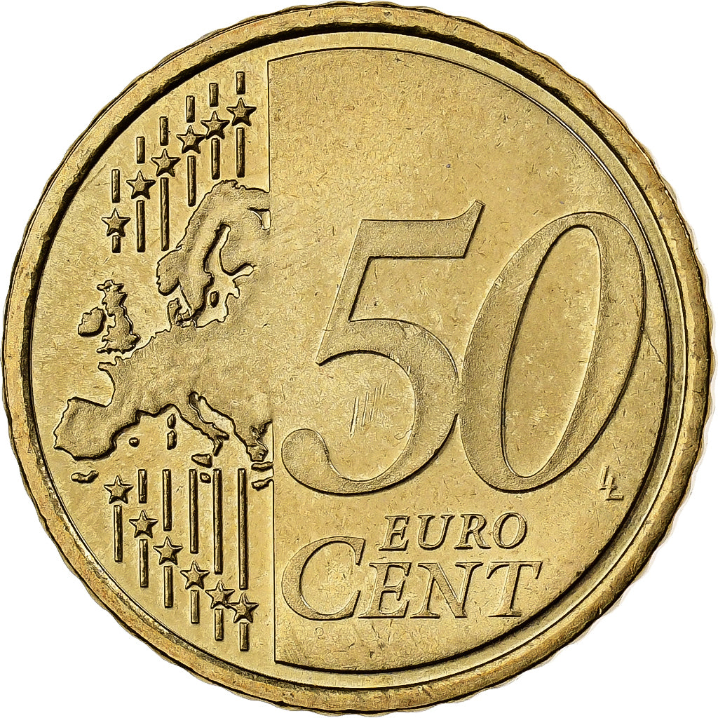 Niederlande, 50 Euro Cent, 2007, Utrecht, Nordic gold, VZ+