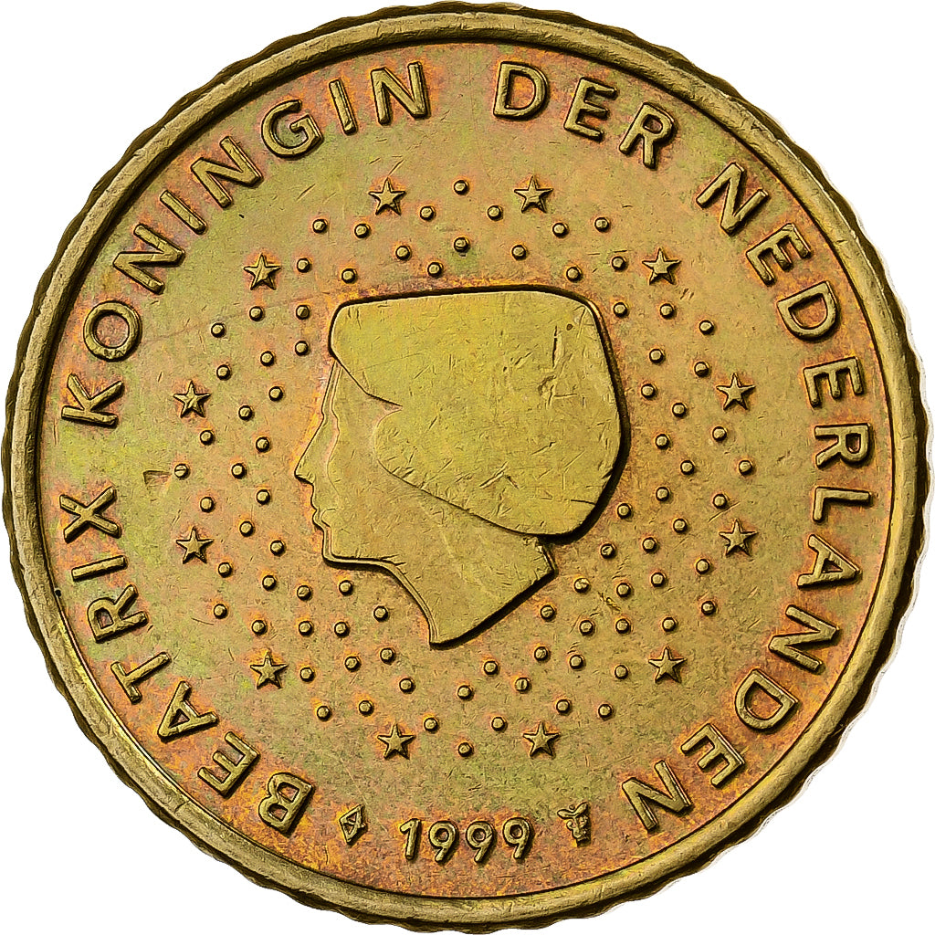 Países Bajos, 50 Euro Cent, 1999, Utrecht, Nordic gold, EBC+