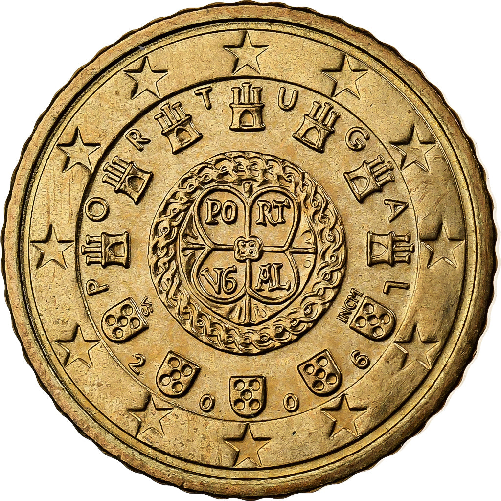 Portugal, 50 Euro Cent, 2006, Lisbon, Nordic gold, MS(60-62)