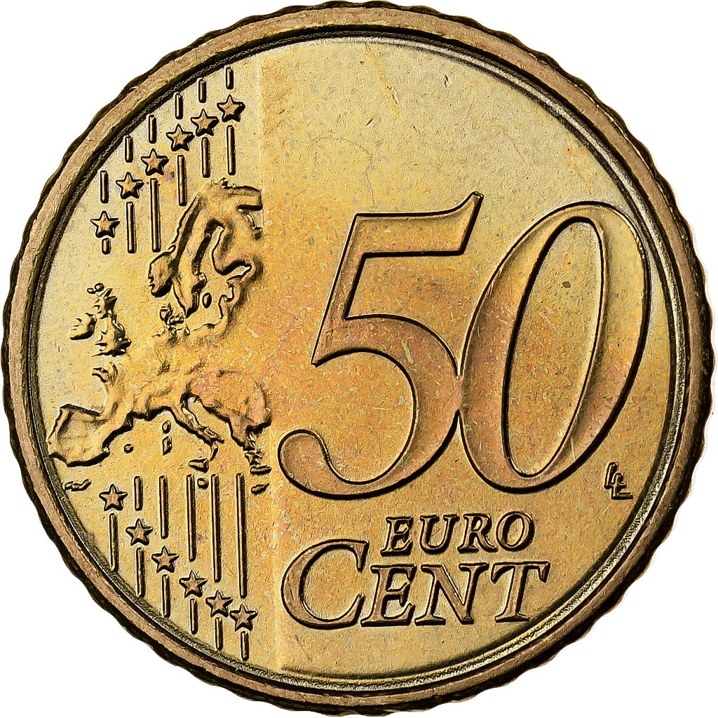 Portugal, 50 Euro Cent, 2008, Lisbon, Nordic gold, VZ+