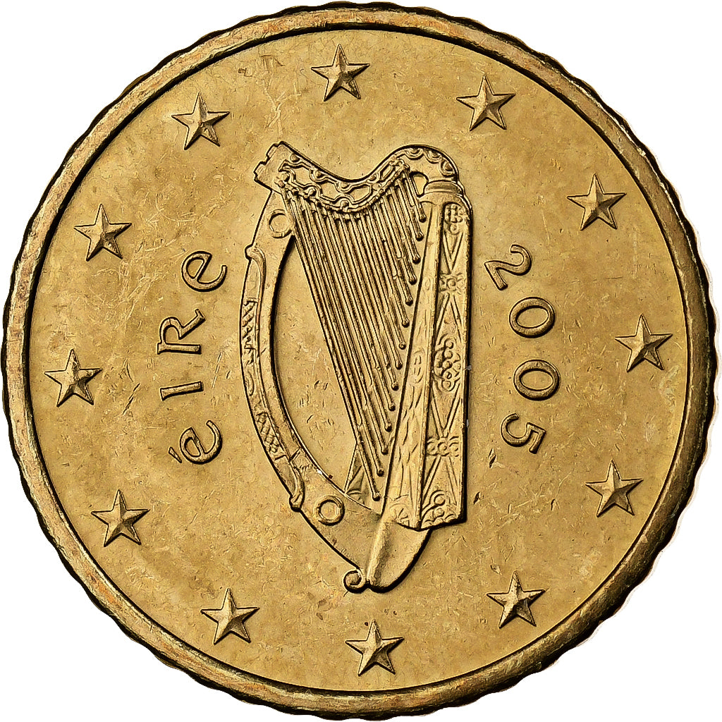 Irlanda, 50 Euro Cent, 2005, Dublin, Nordic gold, MS(60-62)