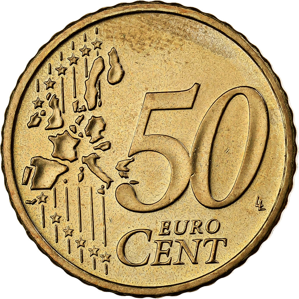 Irlanda, 50 Euro Cent, 2005, Dublin, Nordic gold, MS(60-62)