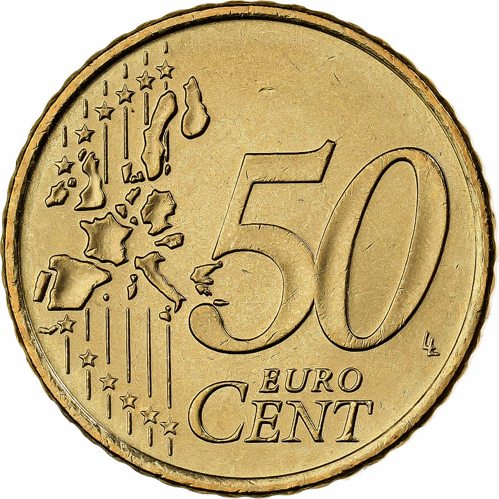 Irlande, 50 Euro Cent, 2006, Dublin, Or nordique, SUP+