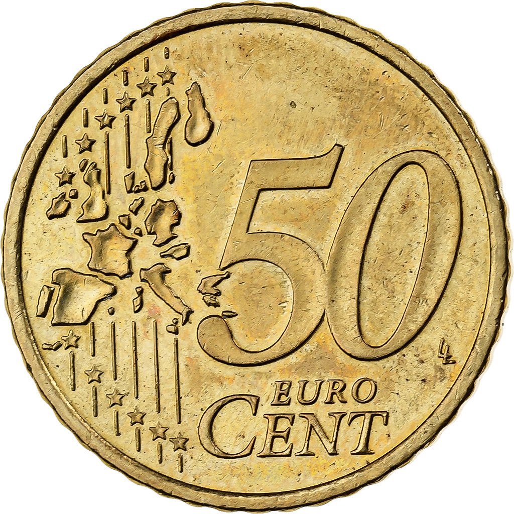 Irlanda, 50 Euro Cent, 2003, Dublin, Nordic gold, MS(60-62)