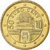 Austria, 50 Euro Cent, 2002, Vienna, Nordic gold, SPL