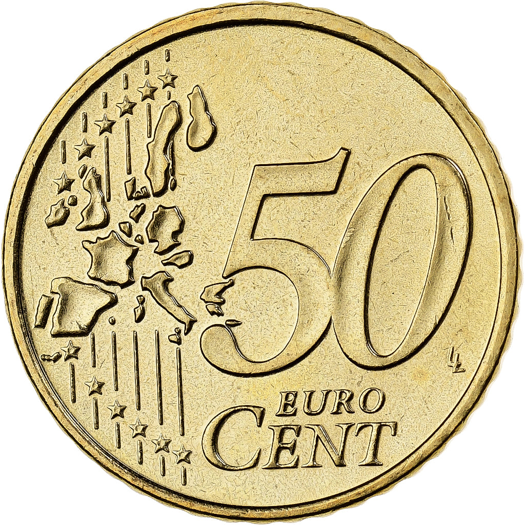 Austria, 50 Euro Cent, 2005, Vienna, Nordic gold, SPL