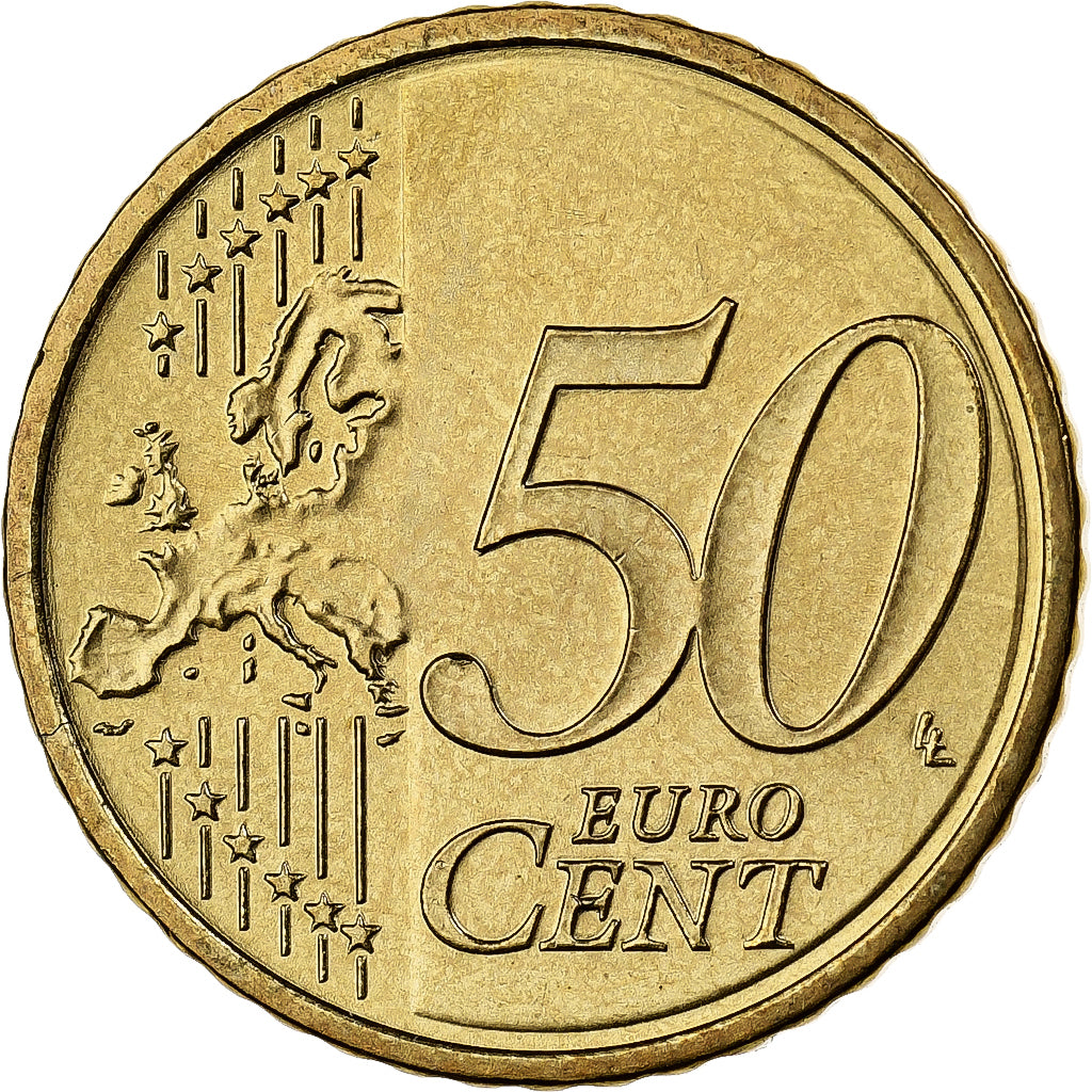 Österreich, 50 Euro Cent, 2008, Vienna, Nordic gold, VZ+