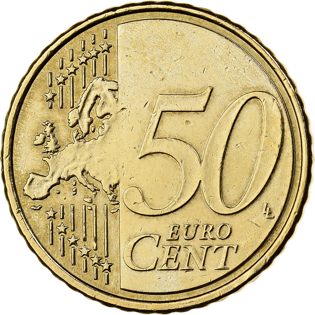 Spain, 50 Euro Cent, 2007, Madrid, Nordic gold, MS(60-62)